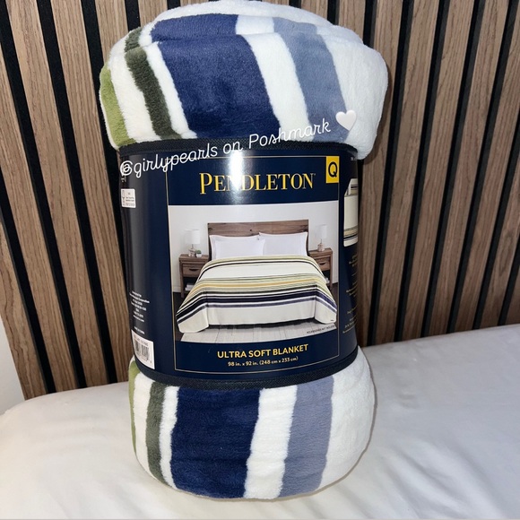 Pendleton Plush Blanket Queen NEW - Picture 1 of 11